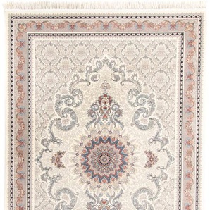 Orientteppich MORGENLAND Roojeen Teppiche Gr. B/L: 100 cm x 150 cm, 9 mm, 1 St., beige (creme) Orientalische Muster