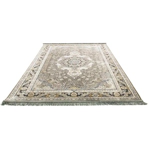 Orientteppich MORGENLAND Shayan Teppiche Gr. B/L: 120 cm x 180 cm, 7 mm, 2,16 m², 1 St., grau Orientalische Muster