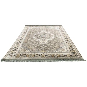 Orientteppich MORGENLAND Shayan Teppiche Gr. B/L: 250 cm x 350 cm, 7 mm, 8,75 m², 1 St., grau Orientalische Muster