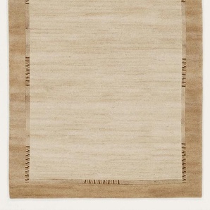Orientteppich OCI DIE TEPPICHMARKE Jowea Emotion Teppiche Gr. B/L: 250 cm x 350 cm, 9 mm, 1 St., beige Nepal-Teppiche reine Wolle, handgeknüpft, Wohnzimmer