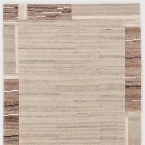 Orientteppich OCI DIE TEPPICHMARKE Savana Kite Teppiche Gr. B/L: 200 cm x 300 cm, 6 mm, 1 St., grau Knüpfteppich Orientteppich Schurwollteppich Teppich Wandteppich Nepal-Teppiche Teppiche handgeknüpft, reine Wolle für ein warmes Raumklima