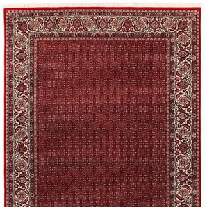 Orientteppich Sultan Herati, OCI DIE TEPPICHMARKE, rechteckig, Höhe: 15 mm, hochwertig handgeknüpft, mit Fransen, Wohnzimmer