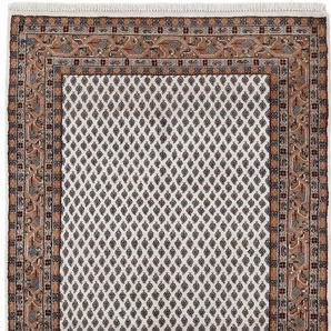 Orientteppich WOVEN ARTS Orientteppich Mir Teppiche Gr. B/L: 60 cm x 90 cm, 15 mm, 1 St., beige (creme) Orientalische Muster