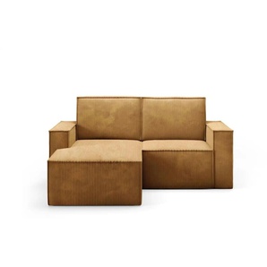 Orto Ecksofa - gelb - Materialmix - 180 cm - 93 cm | Möbel Kraft