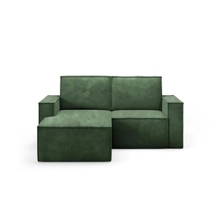 Orto Ecksofa - grün - Materialmix - 180 cm - 93 cm | Möbel Kraft