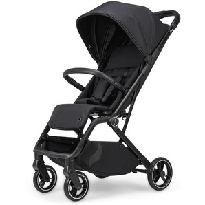 Osann Buggy Boogy 2 Coal, Schwarz, Textil, 51x105x84.5 cm, UV 50+, EN 1888, Federung, 5-Punkte-Gurt, Griff in Lederoptik, Transportsicherung, mit Tragegriff, Einhand-Faltmechanismus, Reflektorstreifen, abnehmbarer Schutzbügel, Baby on Tour, Kinderwagen,