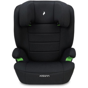 Osann Kinderautositz Musca Isofix ECE R 129 i-SIZE, Schwarz, Textil, Füllung: Polyester, 44x55x43 cm, abnehmbarer und waschbarer Bezug, höhenverstellbare Kopfstütze, optimaler Aufprallschutz, schnell leicht im Auto montierbar, Seitenaufprallschutz,