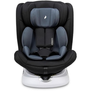 Osann Kinderautositz Four360 S ECR R 129 i-SIZE, Schwarz, Textil, Füllung: Polyester, 44x60x50 cm, ECE R 129 i-Size, 5-Punkt-Gurtsystem, abnehmbarer und waschbarer Bezug, höhenverstellbare Kopfstütze, integriertes Gurtsystem, optimaler Aufprallschutz,