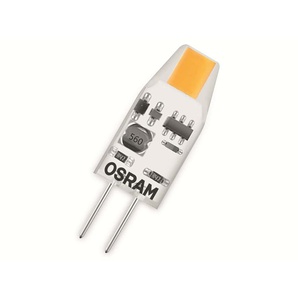 OSRAM LED-Lampe, CL10, MICRO, G4, EEK: F, 1W, 100lm, 2700K 4058075523098