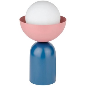 Osram Tischleuchte, Blau, Rosa, Metall, Glas, 36.5 cm, Lampen & Leuchten, Innenbeleuchtung, Leuchten nach Räumen, Bürolampen