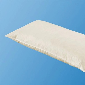 Federkissen OTTO KELLER Große Auswahl Kopfkissen Gr. B/L: 80 cm x 40 cm, Baumwolle, 2 St., beige (creme) Allergiker Kopfkissen