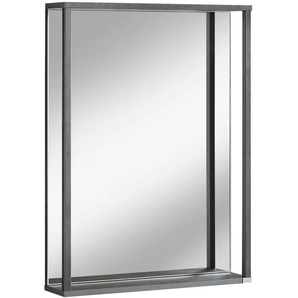 Badspiegel OTTO PRODUCTS Netta Spiegel Gr. B/H/T: 60 cm x 80 cm x 9 cm, schwarz Badspiegel FSC-zertifiziertes Holzmaterial