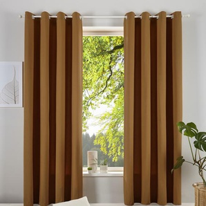 MY HOME 2 St Vorhang 145 x 140 creme beere Schlaufen Dekostore Streifen MY HOME 2 St Vorhang 145 x 140 creme beere Schlaufen Dekostore Streifen