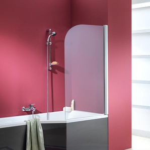 Badewanne OTTOFOND Cello Badewannen Gr. Wanne rechts, weiß Badewannen mit Fußgestell, Ablaufgarnitur und 1-tlg Echtglas Wannenaufsatz