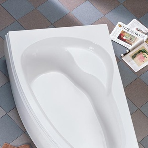 Badewanne OTTOFOND Loredana Badewannen Gr. Wanne links, weiß Badewannen mit Wannenträger
