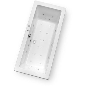 Ottofond Whirlpool-Komplettset Cubic 190 cm, weiß GLO782080070