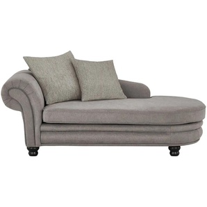 Ottomane  Charlene ¦ grau ¦ Maße (cm): B: 190 H: 81 T: 95.0
