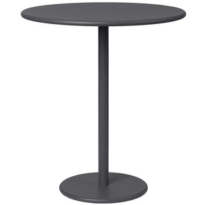 Outdoor Beistelltisch Stay Blomus Aluminium magnet pulverbeschichtet grau, Designer Kaschkasch, 45 cm
