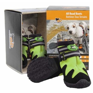 Outdoor Dog - All Road Boots - Hundeschuhe 4er Set - Grün - XS