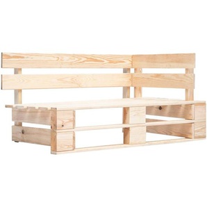 Outdoor-Eckbank Paletten Holz