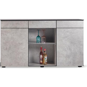 Outdoor Sideboard Need a Hand 152x46x88cm Grau