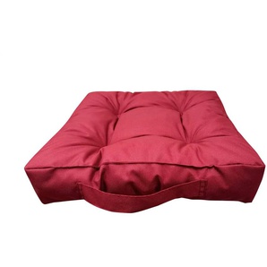 Outdoor Stuhlkissen mit Tragegriff Lamia | rot | 40 cm | 40 cm | cm 6,0 |