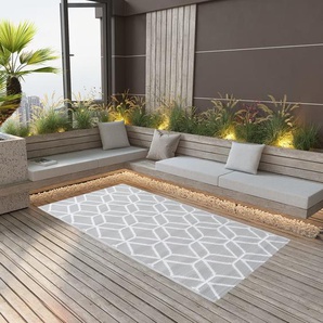 Outdoor-Teppich ARAKIL Grau 190x290 cm PP