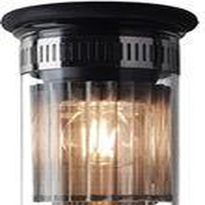 Outdoor-Wandleuchte In The Tube 100-350 glas metall / L 37 cm - DCW éditions - Metall