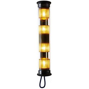 Outdoor-Wandleuchte In The Tube 120-700 metall glas gold / L 72 cm - DCW éditions - Gold