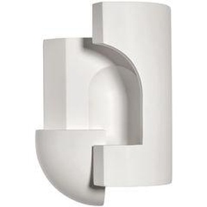Outdoor-Wandleuchte Soul Story 2 LED - Outdoor stein weiß / Beton - DCW éditions - Weiß