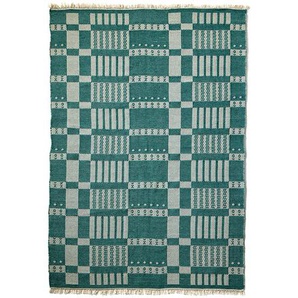 Outdoorteppich Greece grün, Designer Kuatro Carpets, 0.5x170 cm