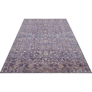Outdoorteppich NOURISTAN Sues Teppiche Gr. B/L: 190 cm x 280 cm, 3 mm, 1 St., bunt (grau,bunt) Orientalische Muster