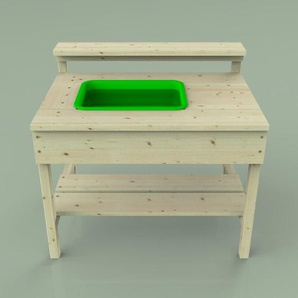 OutdoorToys Matschküche Erdmännchen aus Holz in Grün