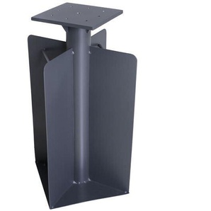 OUTFLEXX Bodenanker XL für Ampelschirme, anthrazit, pulverbesch. Stahl, 28x28x60,5, zum Einbetonieren PUB111