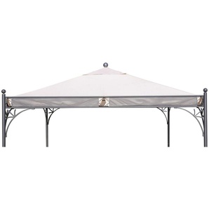 OUTFLEXX Ersatzdach für Siena Garden Pavillon Korfu, natur, Polyester PU-beschichtet, 350x350cm PGF500