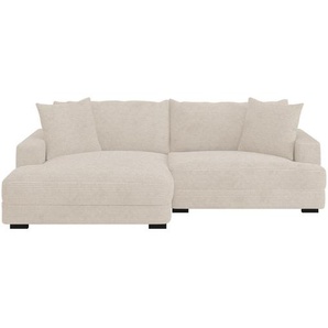 P & B Ecksofa, Beige, Textil, L-Form, 265x180 cm, Made in Europe, Wohnzimmer, Sofas & Couches, Wohnlandschaften, Ecksofas