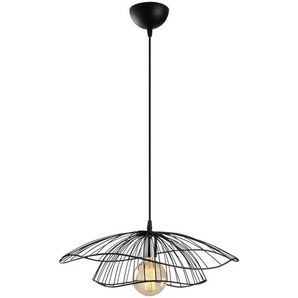 P & B Hängeleuchte, Schwarz, Metall, 111 cm, CE, Lampen & Leuchten, Innenbeleuchtung, Leuchten nach Räumen, Esstischlampen