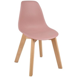 P & B Kinderstuhl, Buche, Pink, Holz, Kunststoff, Buche, massiv, 33x57x38 cm, Kinder- & Jugendzimmer, Kindermöbel, Kindersitzmöbel & -tische, Kinderstühle