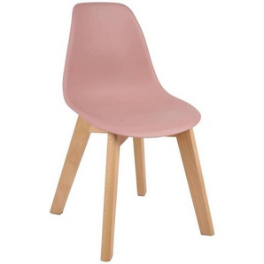 P & B Kinderstuhl, Buche, Pink, Holz, Kunststoff, Buche, massiv, 33x57x38 cm, Kinder- & Jugendzimmer, Kindermöbel, Kindersitzmöbel & -tische,
