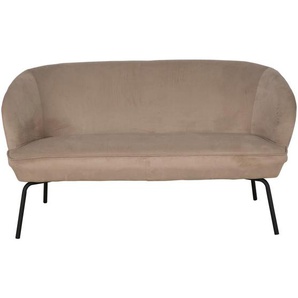 P & B Küchensofa, Taupe, Textil, 2-Sitzer, 148x77x73 cm, Küchen, Küchenmöbel, Küchensofas