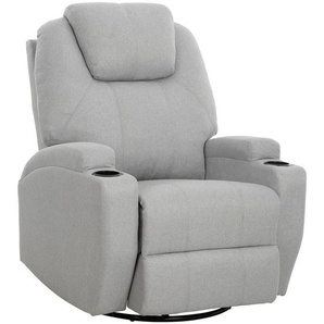 P & B Massagesessel, Grau, Textil, 86x110x96 cm, Relaxfunktion, Massagefunktion, Aufstehhilfe, Wohnzimmer, Sessel, Massagesessel