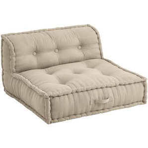 P & B Sofaelement, Sand, Textil, Uni, 80x43x80 cm, Wohnzimmer, Sofas & Couches, Sofas, Modulsofas