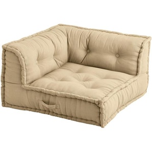 P & B Sofaelement, Taupe, Textil, Uni, 80x43x80 cm, Wohnzimmer, Sofas & Couches, Sofas, Modulsofas