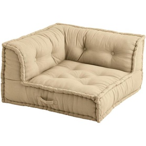 P & B Sofaelement, Taupe, Textil, Uni, 80x43x80 cm, Wohnzimmer, Sofas & Couches, Sofas, Modulsofas