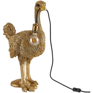 P & B Stehleuchte, Gold, Kunststoff, 25x66.5x44 cm, Lampen & Leuchten, Innenbeleuchtung, Stehlampen, Stehlampen