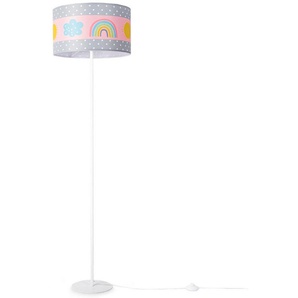Paco Home Stehlampe Cosmo 962, ohne Leuchtmittel, Lampe Kinderzimmer Kinderlampe Babyzimmer E27 Regenbogen Sonne Wolken