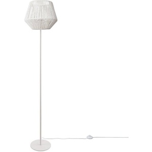 Paco Home Stehlampe Pinto, ohne Leuchtmittel, LED Modern Wohnzimmer Schlafzimmer Optik Boho Korb E27