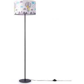 Paco Home Stehlampe Cosmo 343, ohne Leuchtmittel, Lampe Kinderzimmer Kinderlampe Babyzimmer E27 Heißluftballon Tiere