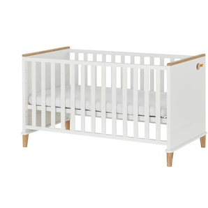 PAIDI Babybett Lotte & Fynn - weiß - Materialmix - 80,4 cm - 84,3 cm | Möbel Kraft