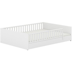 Paidi Bodenbett Little Flo, Weiß, 147.60x50.8x205.6 cm, Blauer Engel, Goldenes M, in verschiedenen Größen erhältlich, bodentiefer Einstieg, Kinder- & Jugendzimmer, Kindermöbel, Kinderbetten, Bodenbetten